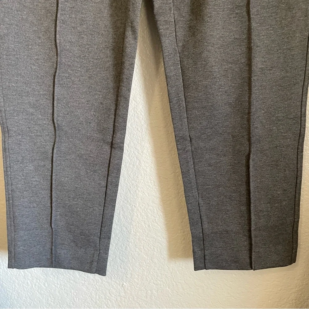 NWT Everlane The Dream Pant Center Seam Pleat Heathered Grey F-BTM-CTN-PNT - Picture 3 of 8